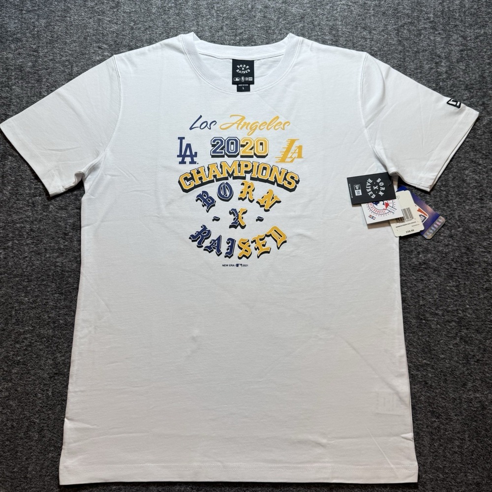 🔥 Born X Raised 2020 LA Champions- Large - New W/ Genuine NBA Tags 🔥